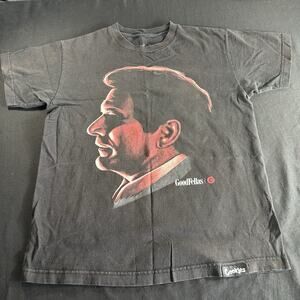 GoodFellas Joe Pesci COOKIES Graphic Black T Shirt Men's Size M